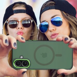 Etui do iPhone 17 CASE do MagSafe MATOWE Magnetyczne PREMIUM + Szkło 9H 7