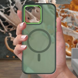 Etui do iPhone 16 Pro CASE do MagSafe MATOWE Magnetyczne PREMIUM + Szkło 9H 8