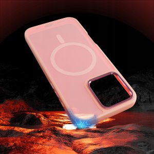 Etui do iPhone 16 Pro CASE do MagSafe MATOWE Magnetyczne PREMIUM + Szkło 9H 5