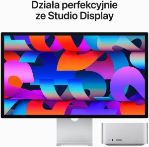 Apple Mac Studio M2 Max 12-core CPU + 30-core GPU / 32GB RAM / 512GB SSD / Srebrny (Silver) 8