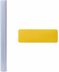 vidaXL Static Film do okien Szary matowy 90 x 500 cm PVC 8