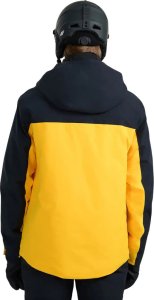 Kurtka narciarska męska 4F M0787 żółto-czarna 4FWAW25TTJAM0787 70S 2XL 3