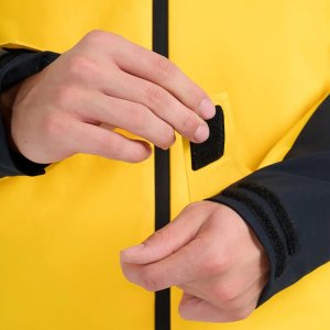 Kurtka narciarska męska 4F M0787 żółto-czarna 4FWAW25TTJAM0787 70S 2XL 6