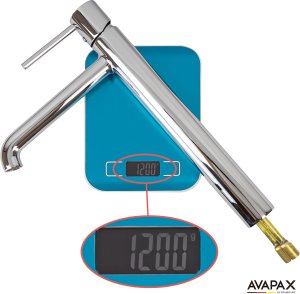 Bateria umywalkowa Avapax Ultimate stojąca chrom (ABUL131111) 5