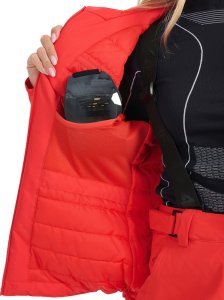 Kurtka narciarska damska 4F F0954 czerwona 4FWAW25TTJAF0954 62S XL 8