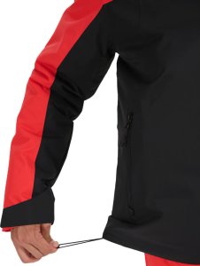 Kurtka narciarska męska 4F M0951 czerwono-czarna 4FWAW25TTJAM0951 90S XL 4