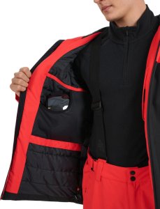 Kurtka narciarska męska 4F M0951 czerwono-czarna 4FWAW25TTJAM0951 90S XL 5