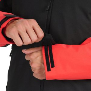 Kurtka narciarska męska 4F M0951 czerwono-czarna 4FWAW25TTJAM0951 90S XL 7