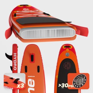 Peme Hydro SUP 320x81x15 Sunset Orange deska pompowana 3