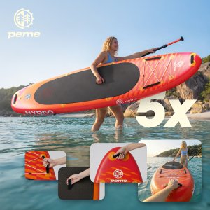 Peme Hydro SUP 320x81x15 Sunset Orange deska pompowana 4
