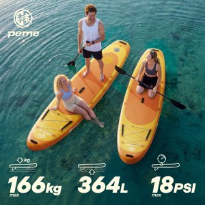 Peme Hydro SUP 350x81x15 Bright Sun deska pompowana 6