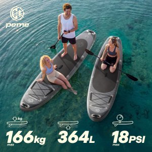 Peme Hydro SUP 350x81x15 Dark Sky deska pompowana 6