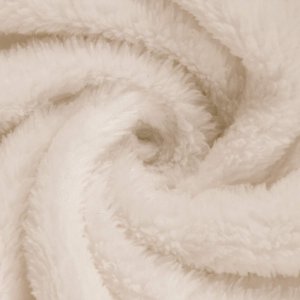 vidaXL Szlafrok bez kaptura Beżowy s Flanela 7