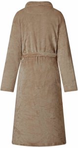 vidaXL Szlafrok bez kaptura Camel s Flanela 4