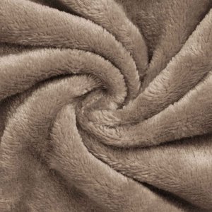 vidaXL Szlafrok bez kaptura Camel s Flanela 7