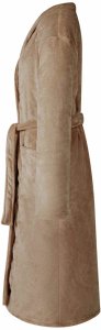 vidaXL Szlafrok bez kaptura Camel xxxl Flanela 3