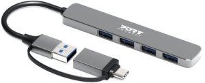 HUB USB Port Connect Hub USB 4 Ports 3.0 Slim Combo 2