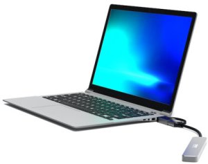 HUB USB Port Connect Hub USB 4 Ports 3.0 Slim Combo 4