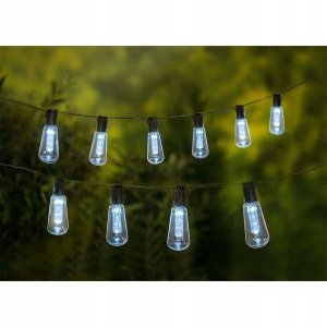Lampki choinkowe Grundig - Lampki ogrodowe solarne LED 3,35 m 2