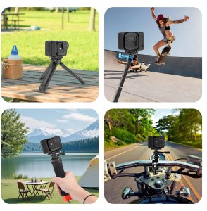 Puluz Mocowanie Uchwyt Szybkozłączka Magnetyczna Magnes do Insta360 GO Ultra / PU787B 3