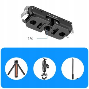 Puluz Mocowanie Uchwyt Szybkozłączka Magnetyczna Magnes do Insta360 GO Ultra / PU787B 10