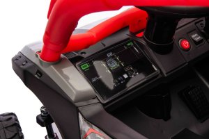 Kawasaki Niebieski Buggy dla dzieci z pilotem i MP3 EDUKAMP 30