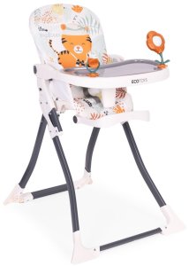 ModernHome Fotelik krzesełko do karmienia dzieci składane + zabawki ECOTOYS EDUKAMP 4