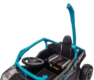 Buggy na Akumulator Kawasaki TERYX KRX1000 Pojazd dla Dzieci z EVA i Audio EDUKAMP 16