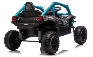 Buggy na Akumulator Kawasaki TERYX KRX1000 Pojazd dla Dzieci z EVA i Audio EDUKAMP 21