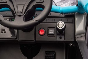 Buggy na Akumulator Kawasaki TERYX KRX1000 Pojazd dla Dzieci z EVA i Audio EDUKAMP 25