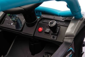 Buggy na Akumulator Kawasaki TERYX KRX1000 Pojazd dla Dzieci z EVA i Audio EDUKAMP 28