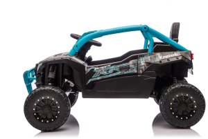 Buggy na Akumulator Kawasaki TERYX KRX1000 Pojazd dla Dzieci z EVA i Audio EDUKAMP 3