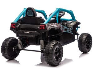 Buggy na Akumulator Kawasaki TERYX KRX1000 Pojazd dla Dzieci z EVA i Audio EDUKAMP 6
