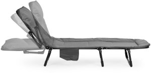 Łóżko polowe turystyczne 200x65 cm kanadyjka leżanka składana MultiGarden EDUKAMP 5