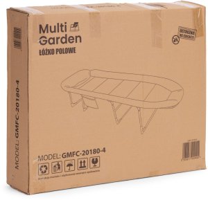 Łóżko polowe turystyczne 200x65 cm kanadyjka leżanka składana MultiGarden EDUKAMP 9