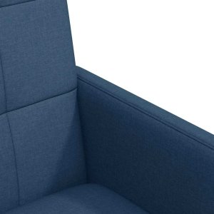 vidaXL Krzesła jadalne 2 pcs Niebieski 58 x 65 x 94 cm tkanina 7