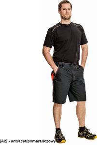 CERVA KNOXFIELD SHORTS - antracytowy 50 3