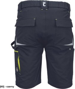 L-SURE DAWSON - Wygodne męskie szorty materiał typu stretch elementy odblaskowe i Hi-vis wiele kieszeni 3XL 2