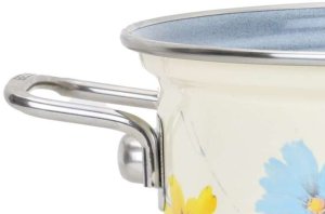 Komplet 4 garnków z pokrywkami Meadow Belis 172089 5