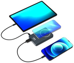 Port Designs 907005 bank mocy Litowo-polimerowy (LiPo) 10000 mAh Bezprzewodowe ładowanie Czarny 17