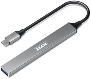 HUB USB Port Designs 900163 huby i koncentratory USB Type-C 5000 Mbit/s Srebrny 3