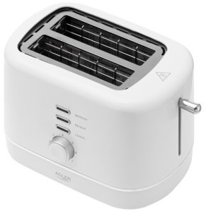 AD 3224 white Toster z rusztem do bułek | 7 poziomów opiekania | funkcja rozmrażania i podgrzewania 5