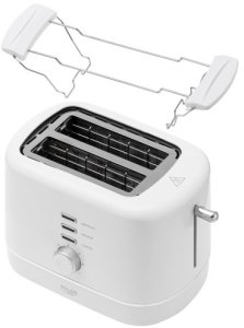 AD 3224 white Toster z rusztem do bułek | 7 poziomów opiekania | funkcja rozmrażania i podgrzewania 8