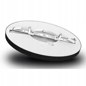 Panel LED 2-in-1 24W czarny 4000K 4