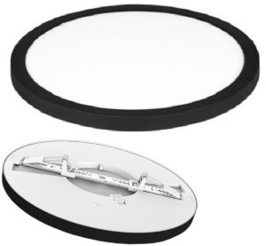 Panel LED 2-in-1 24W czarny 4000K 9