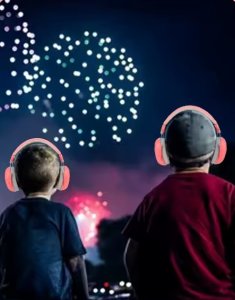 Nauszniki ochronne dla dzieci słuchawki wygłuszające wyciszające różowe 4