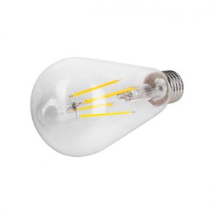 Żarówka LED E27 Filament ST64 4000K 6W 3