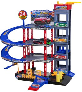 MEGA Wielopoziomowy Parking z Matą + Akcesoria 4