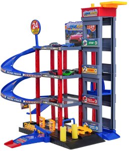MEGA Wielopoziomowy Parking z Matą + Akcesoria 6