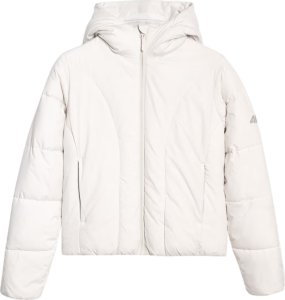 4f Kurtka damska puchowa F0706 szara 4FRAW25TDJAF0706 27S XL 2